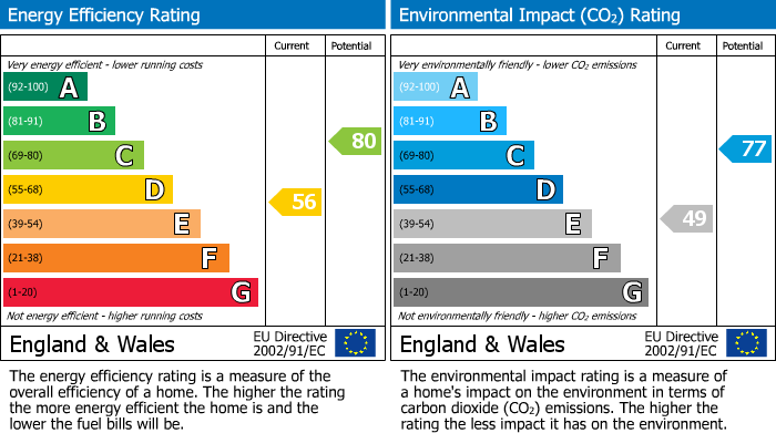 EPC Graph for Delve Terrace, Chatteris, PE16