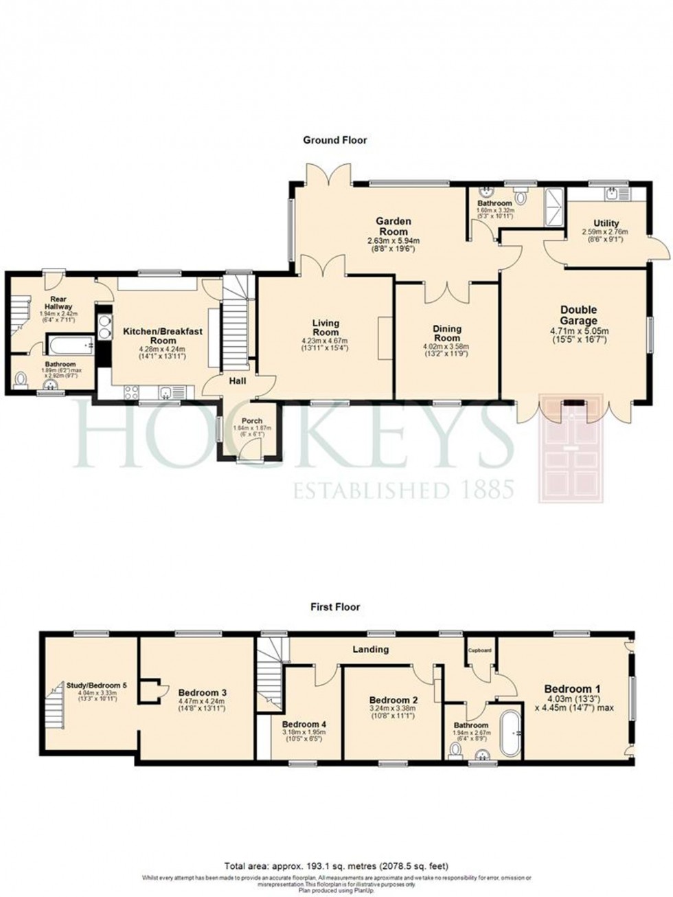 Floorplan for Old House Road, Balsham, CB21