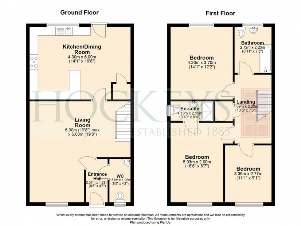 Floorplan for St. Marys View, Burwell, CB25