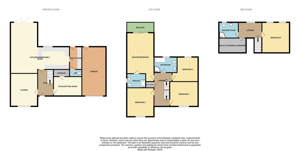 Floorplan for Bernhards Close, Donington, PE11