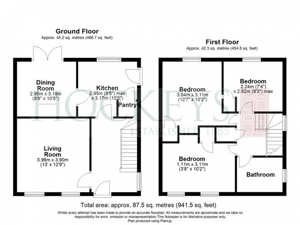 Floorplan for Nuttings Road, Cambridge, CB1