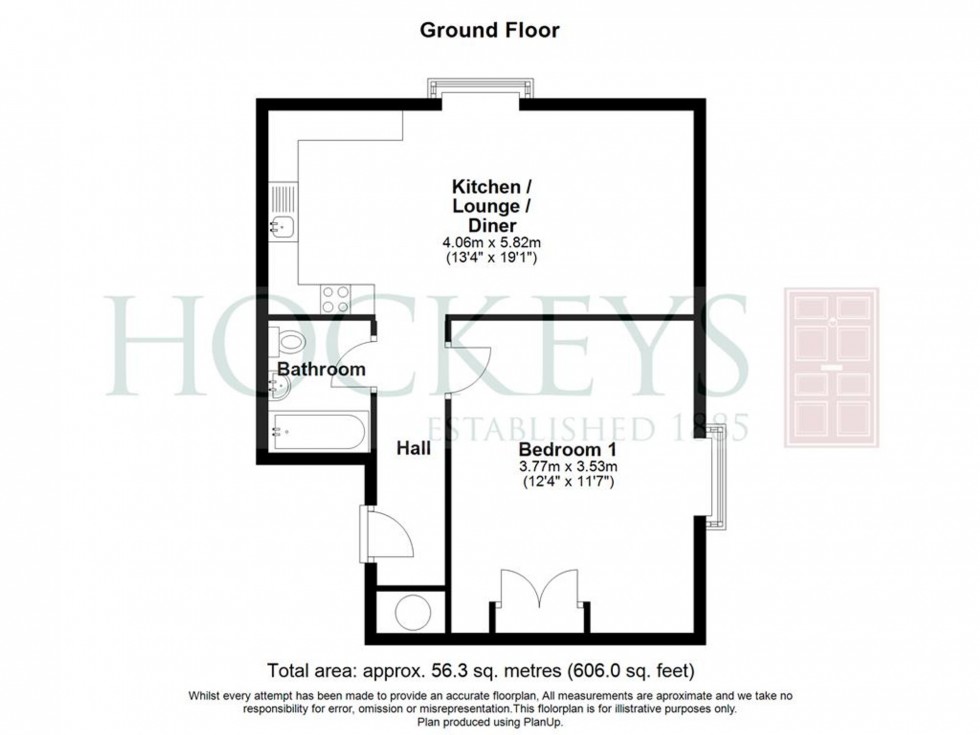 Floorplan for Bourneys Manor Close, Willingham, CB24