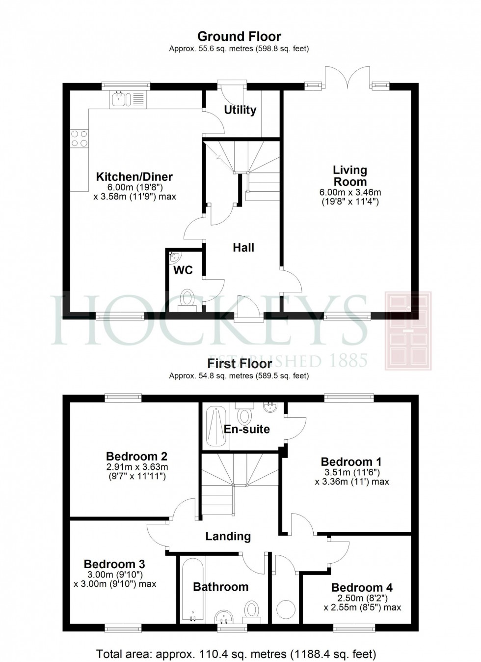 Floorplan for Villa Road, Northstowe, CB24