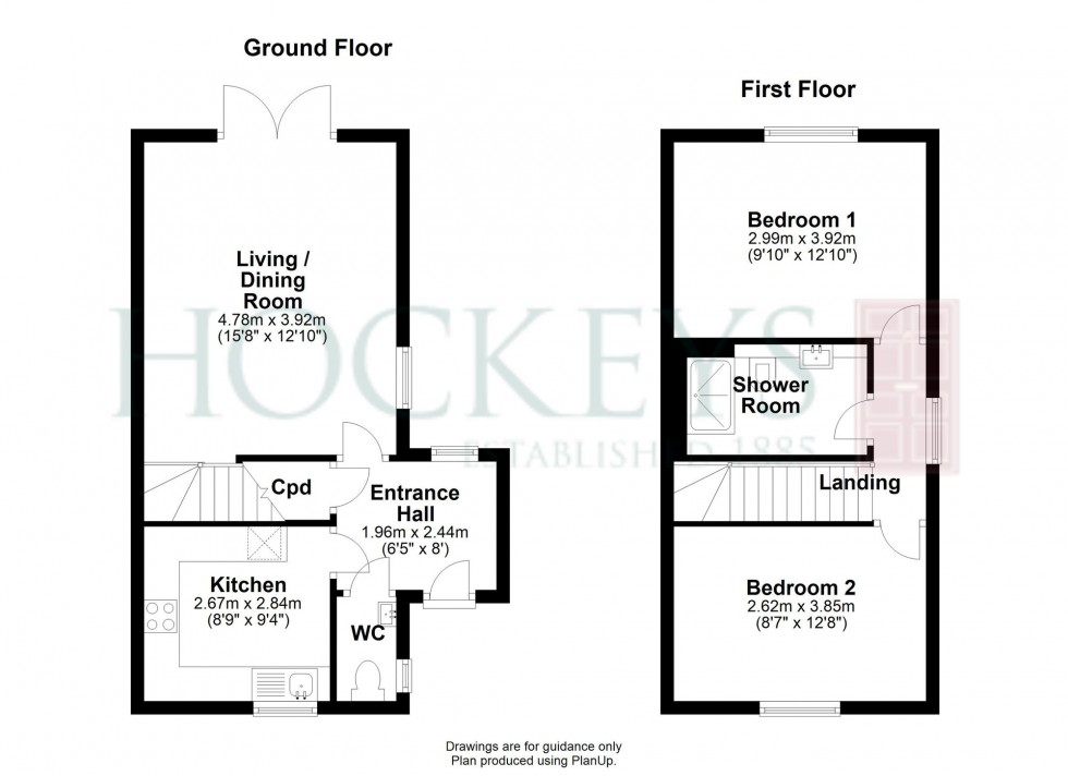 Floorplan for Stirling Way, Sutton, CB6