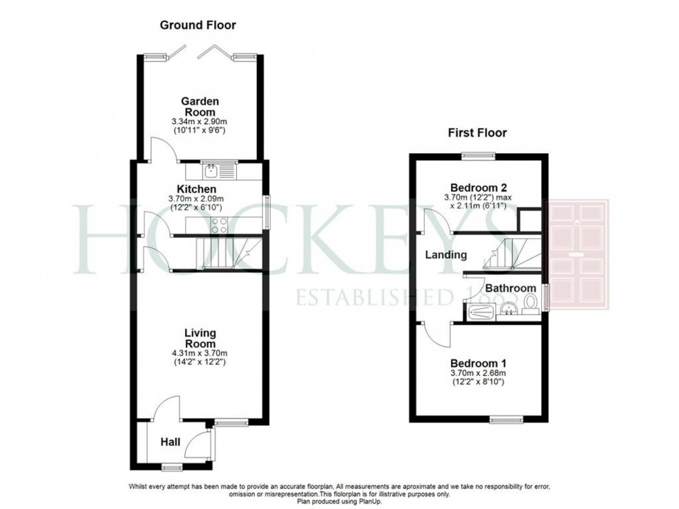 Floorplan for The Brambles, Bar Hill, CB23