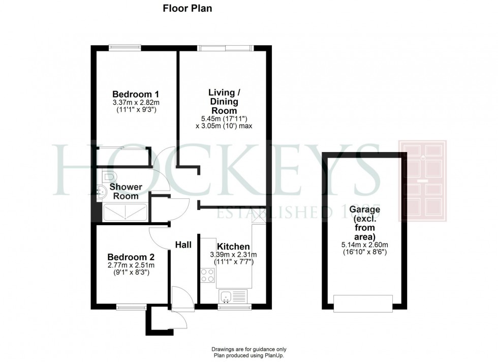 Floorplan for The Spinney, Bar Hill, CB23