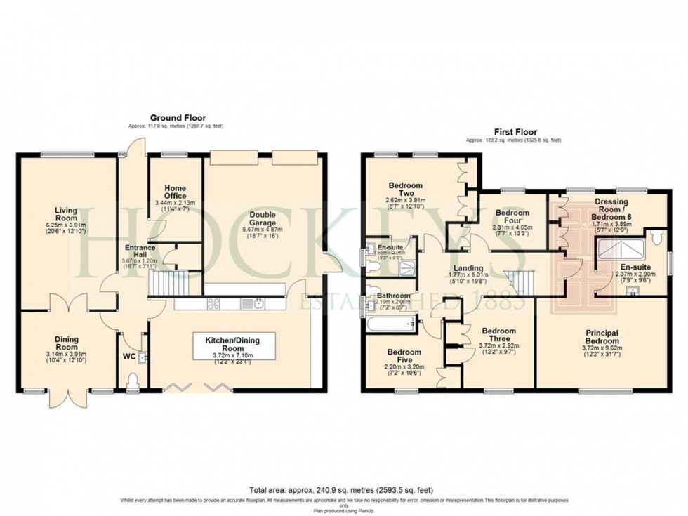 Floorplan for Forest End, Kennett, CB8