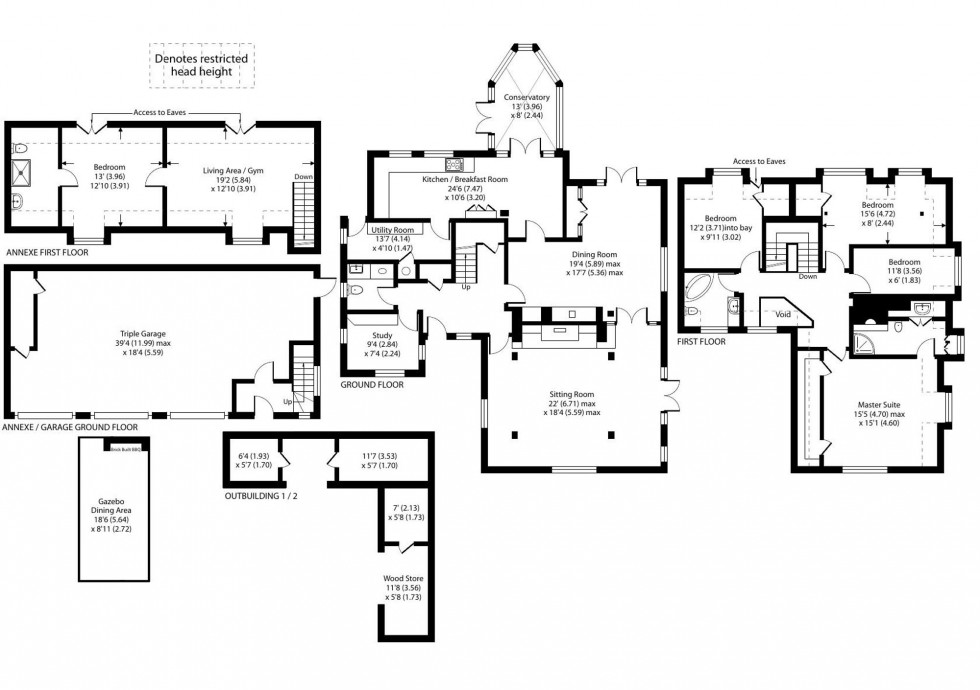 Floorplan for Higham Road, Tuddenham, IP28