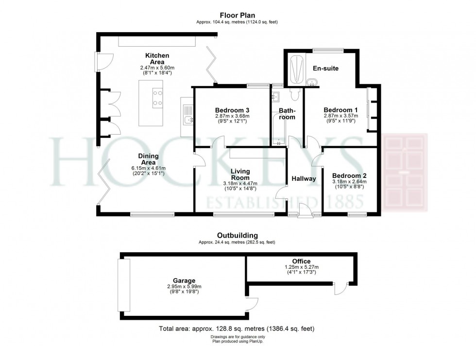 Floorplan for Haden Way, Willingham, CB24