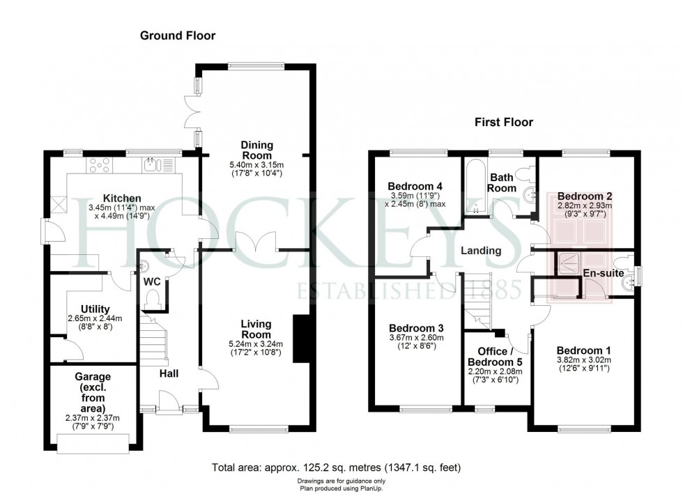 Floorplan for Whitegate Close, Swavesey, CB24