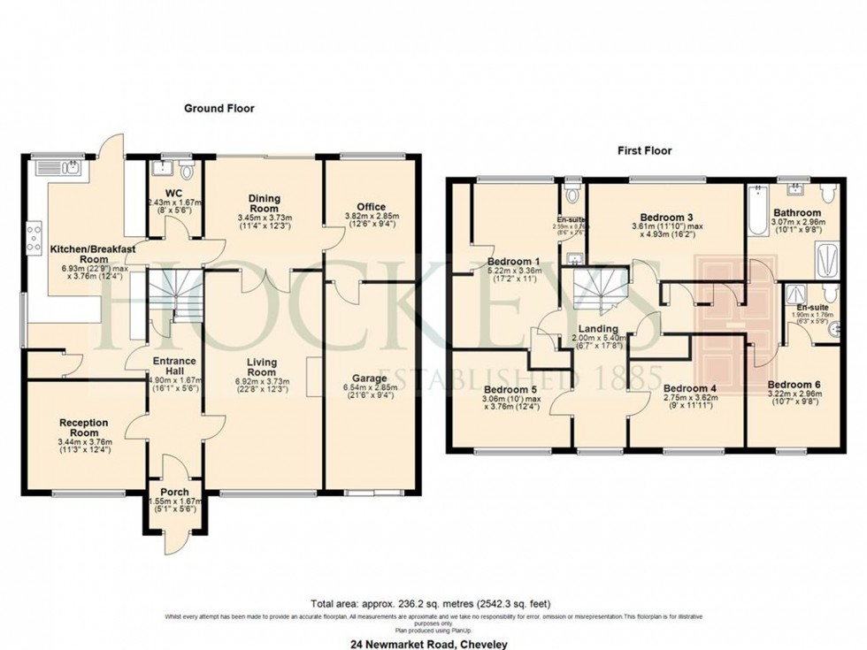 Floorplan for Newmarket Road, Cheveley, CB8