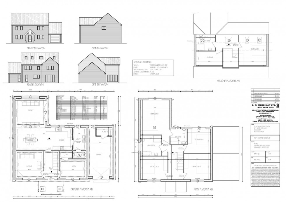 Floorplan for Bernhards Close, Donington, PE11