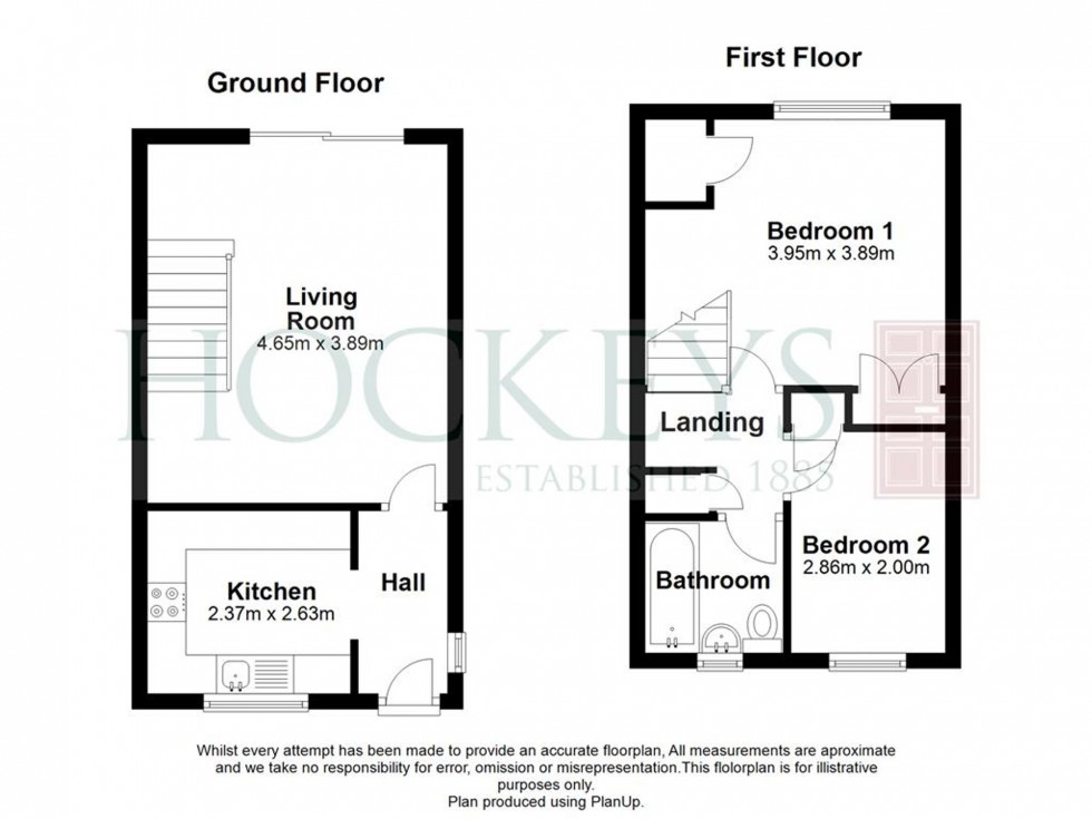 Floorplan for Saxon Way, Willingham, CB24