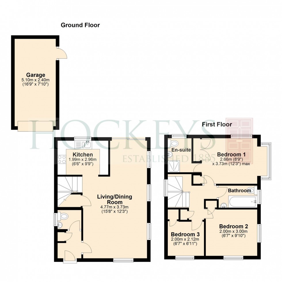 Floorplan for Holkham Mead, Burwell, CB25