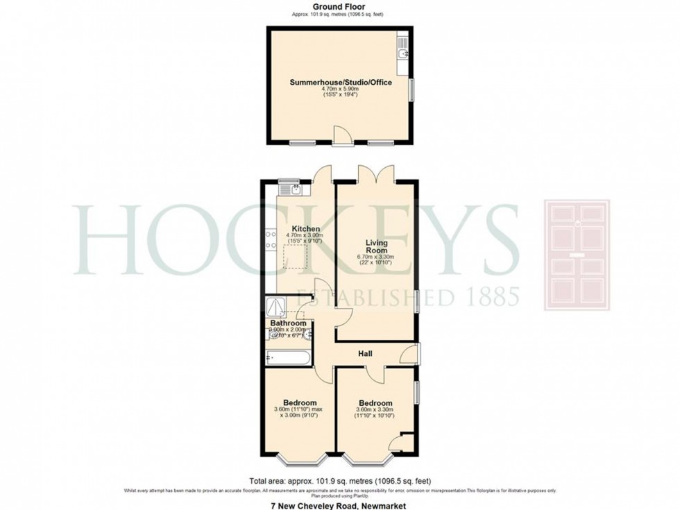 Floorplan for New Cheveley Road, Newmarket, CB8