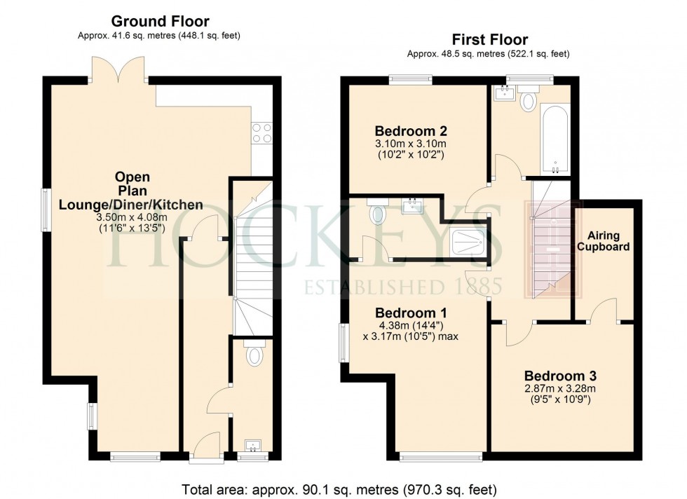 Floorplan for Rivey Way, Linton, CB21