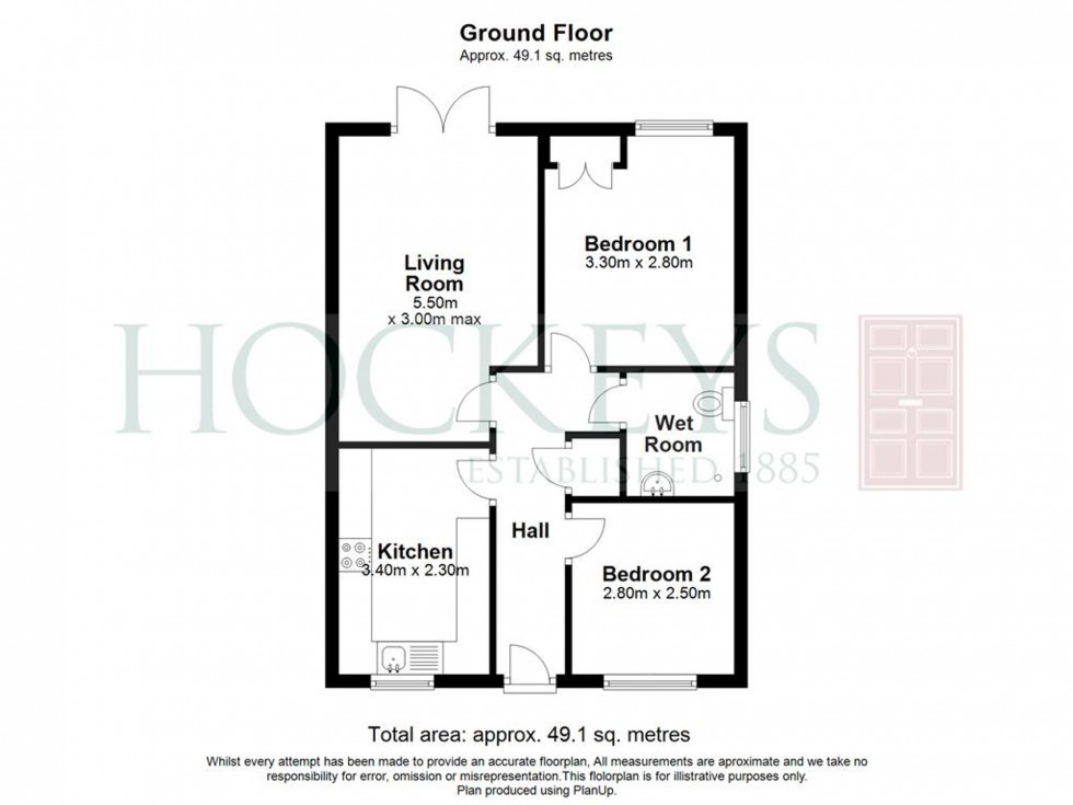 Floorplan for The Spinney, Bar Hill, CB23