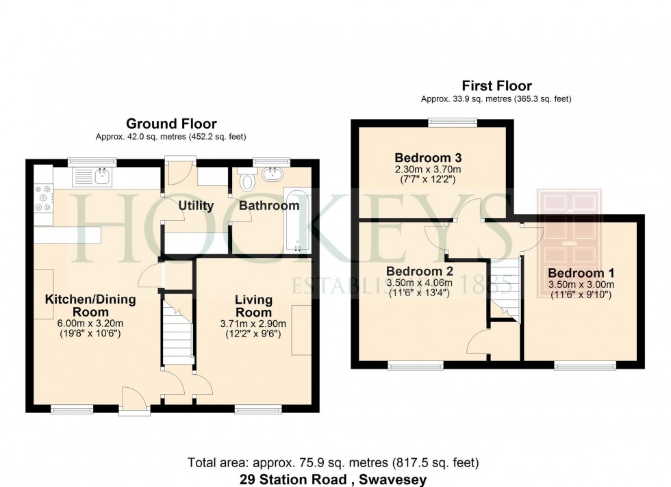 Floorplan for Station Road, Swavesey, CB24