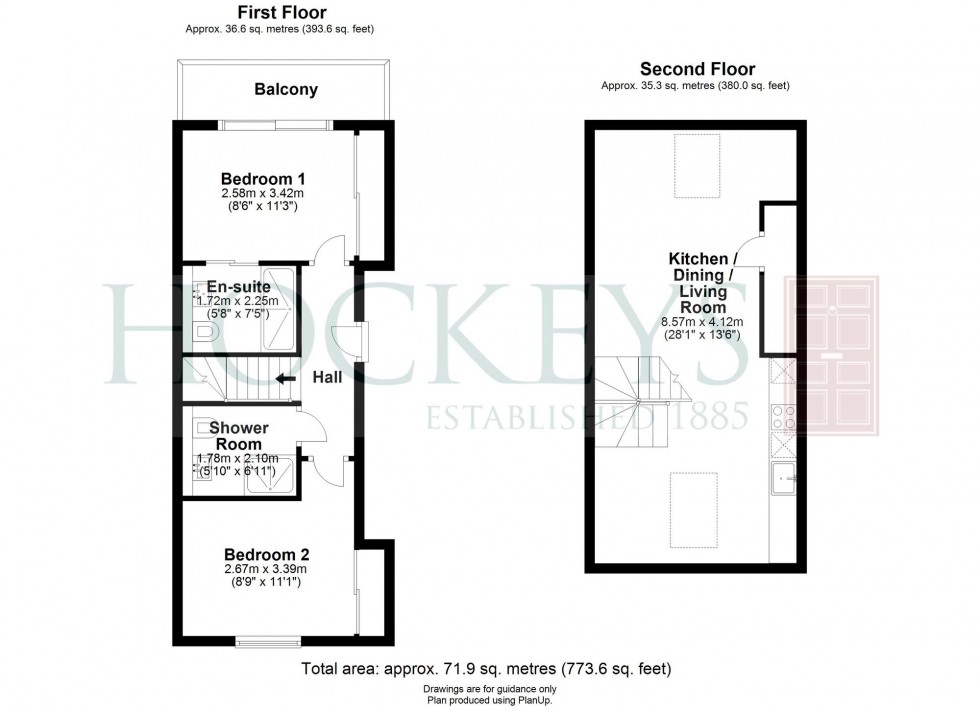 Floorplan for Montreal Road, Cambridge, CB1