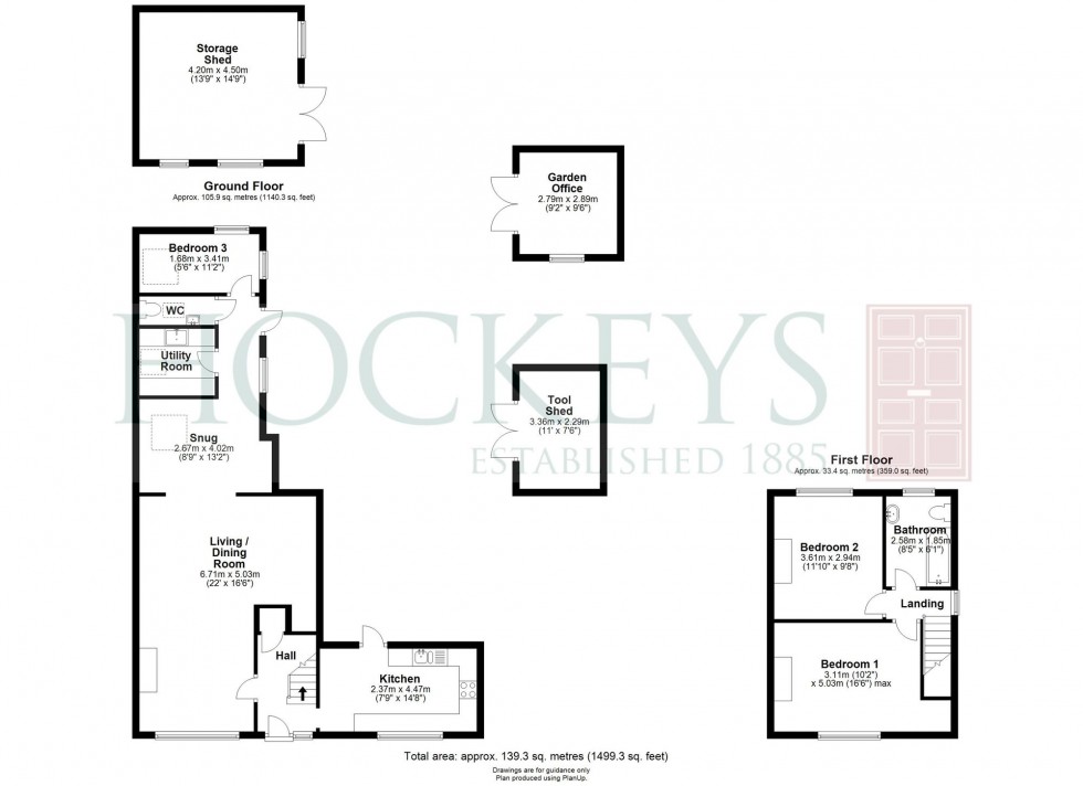 Floorplan for Newtown Road, Haddenham, CB6