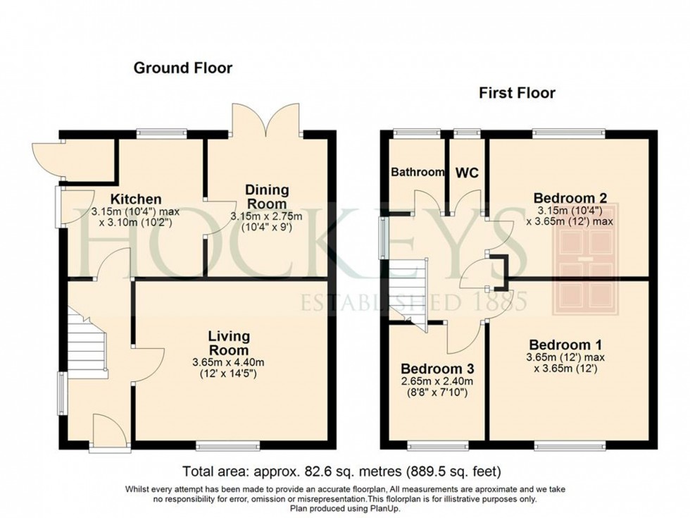 Floorplan for Whitehill Road, Cambridge, CB5