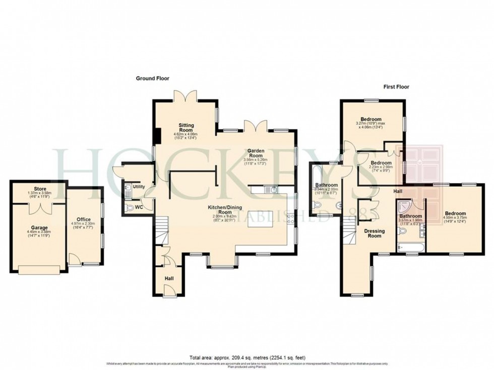 Floorplan for Upend, Newmarket, CB8