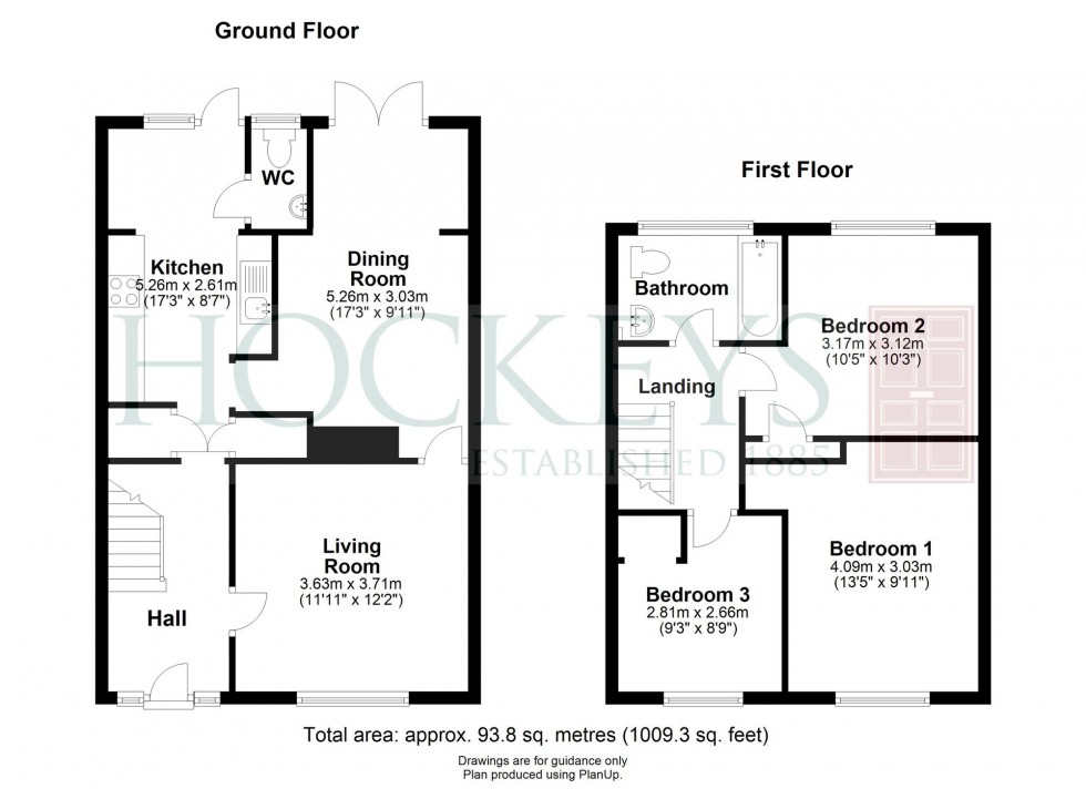 Floorplan for Haviland Way, Cambridge, CB4