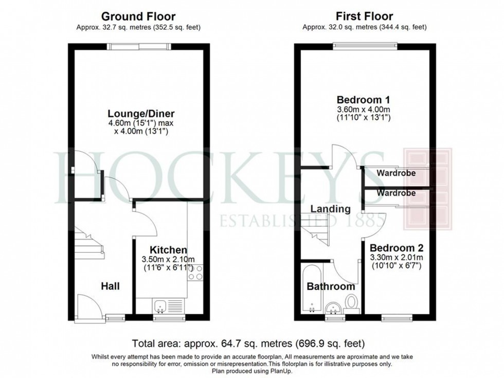 Floorplan for Taylors Lane, Swavesey, CB24