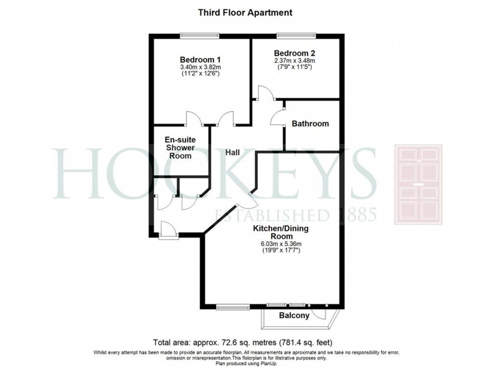 Floorplan for Newmarket Road, Cambridge, CB5