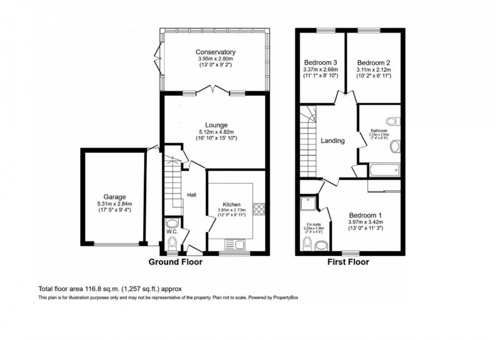 Floorplan for Reach Road, Burwell, CB25