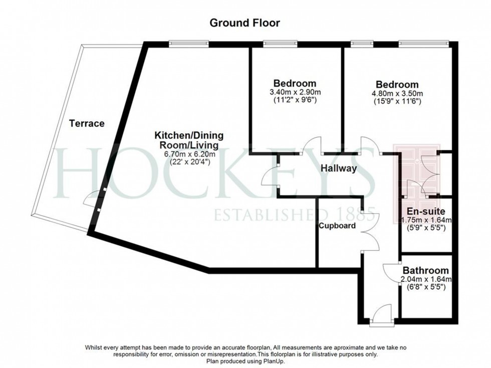 Floorplan for Rudduck Way, Cambridge, CB3