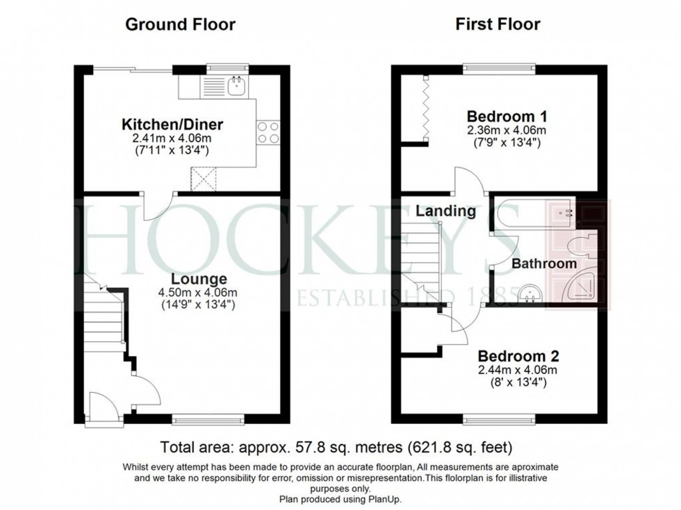 Floorplan for Kingfisher Way, Cottenham, CB24