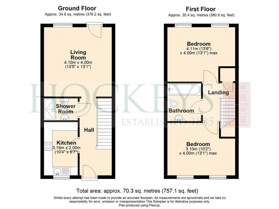 Floorplan for Fennel Drive, Red Lodge, IP28