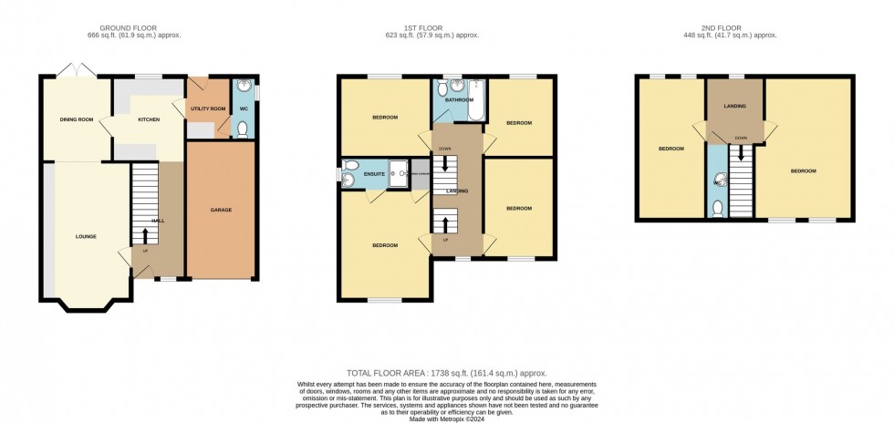 Floorplan for Laurel Drive, Elm, PE14