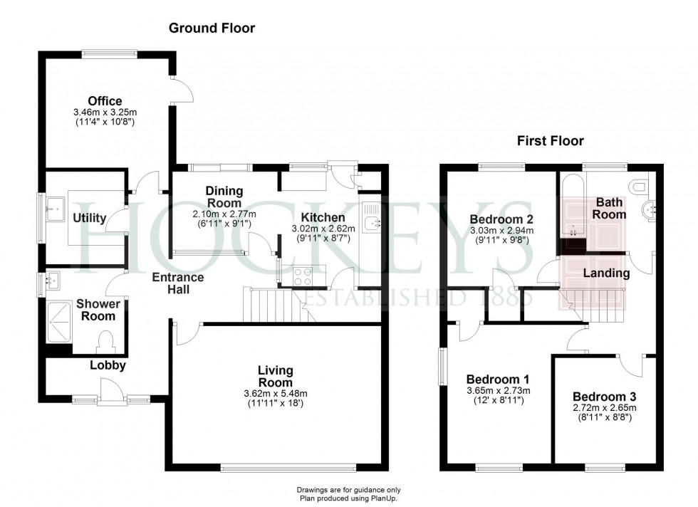 Floorplan for Coles Lane, Oakington, CB24