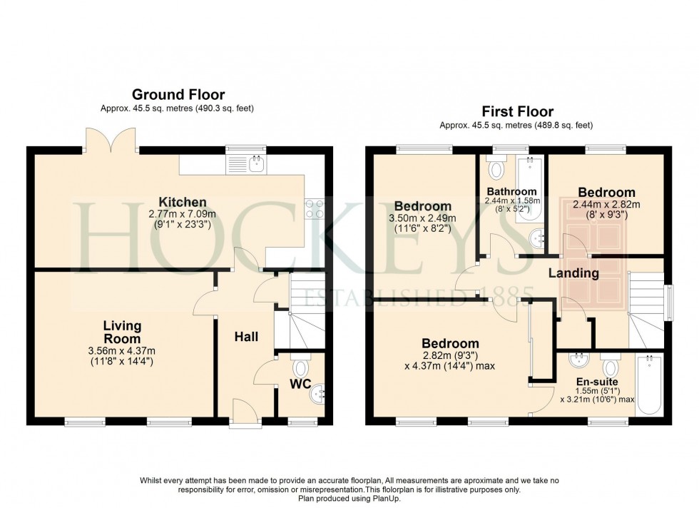 Floorplan for Mallard Way, Exning, CB8