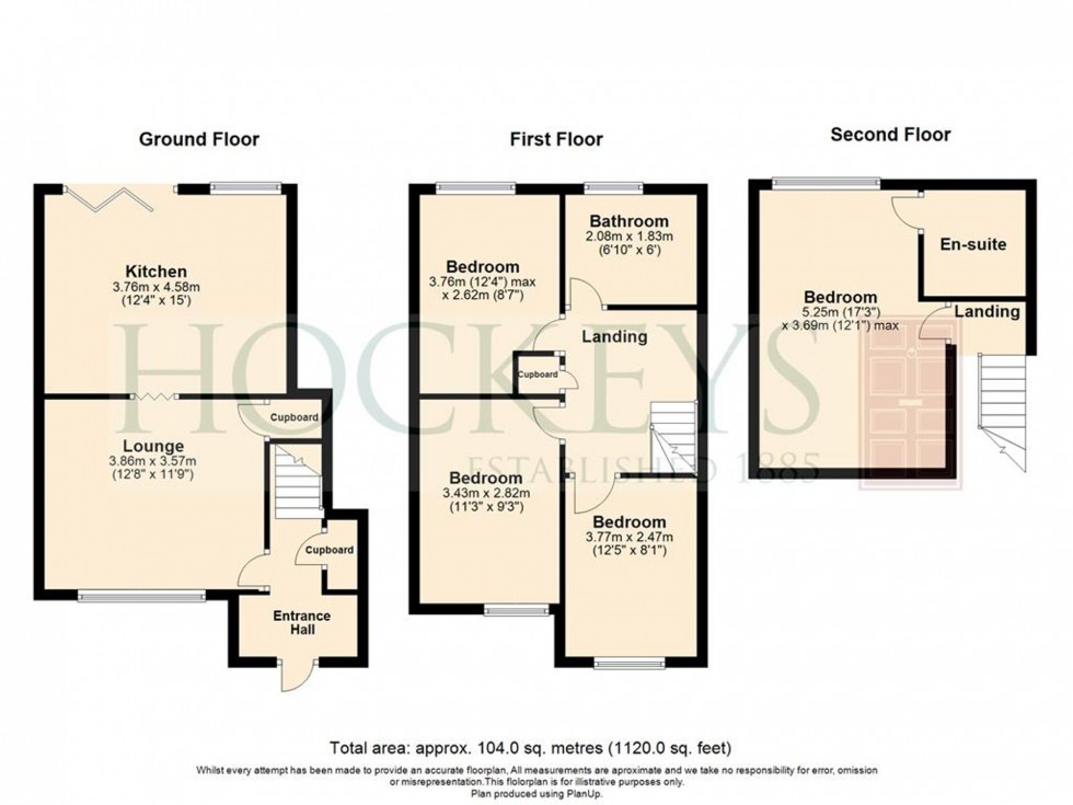 Floorplan for The Paddocks, Cambridge, CB1