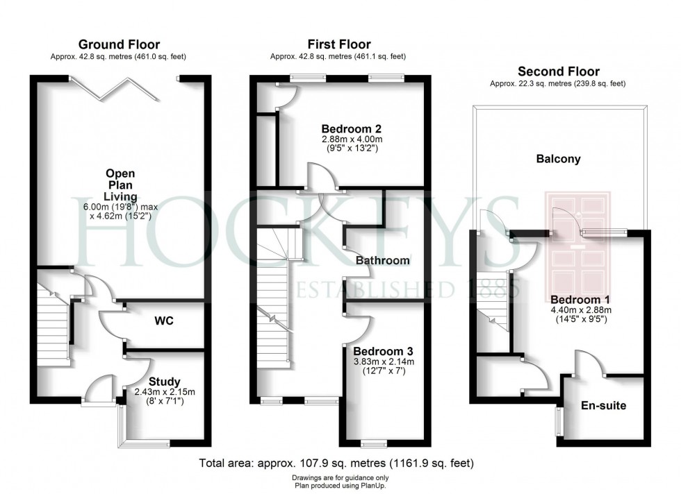 Floorplan for Lilywhite Drive, Cambridge, CB4