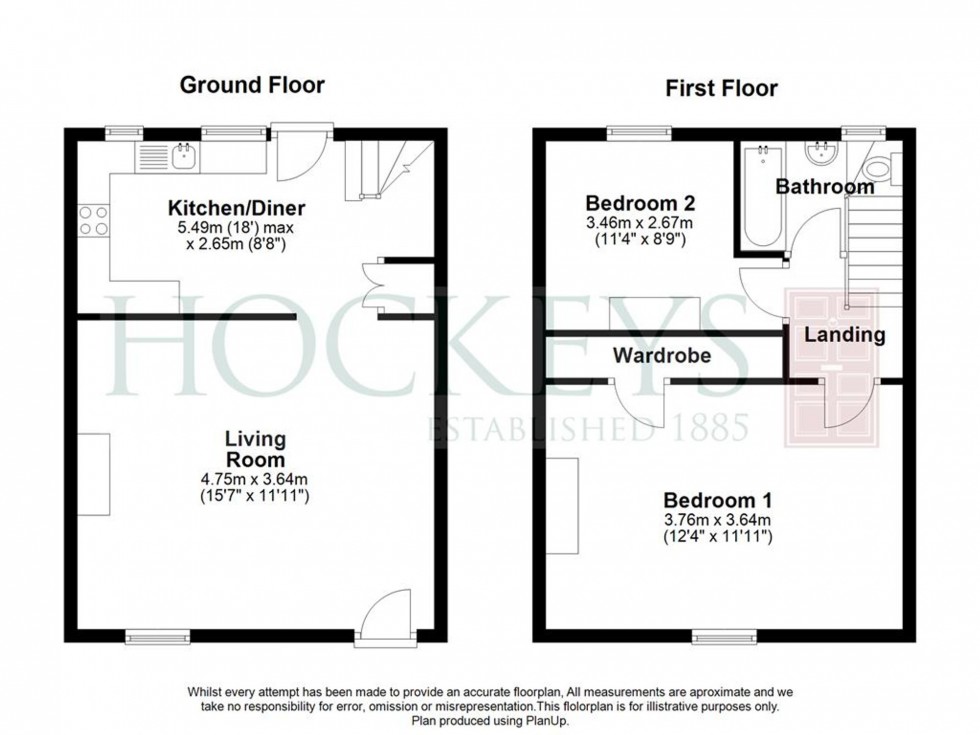 Floorplan for Longstanton Road, Oakington, CB24