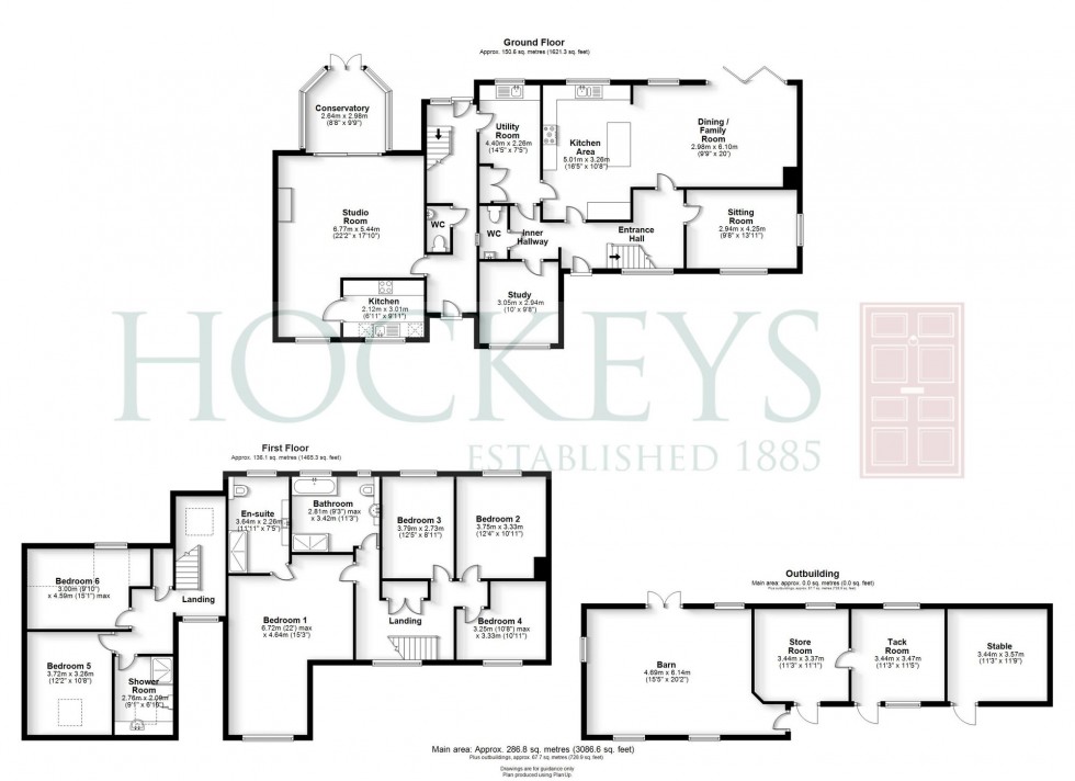 Floorplan for Rose & Crown Road, Swavesey, CB24