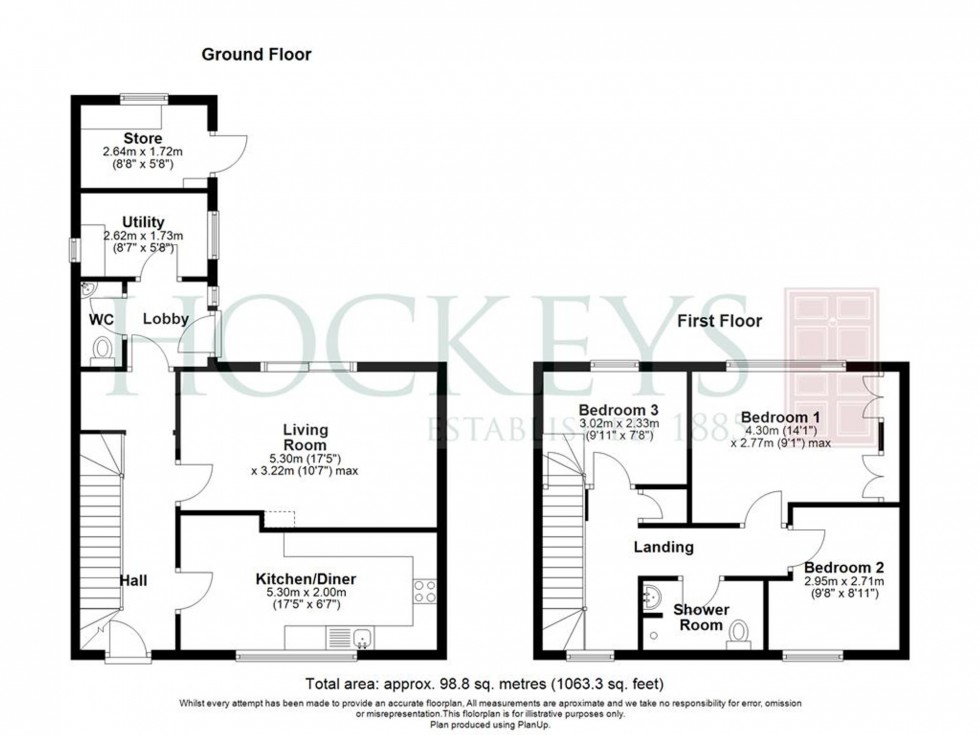 Floorplan for King Street, Rampton, CB24