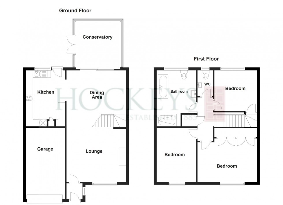 Floorplan for Station Road, Tydd Gote, PE13