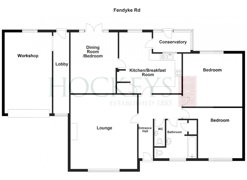 Floorplan for Fendyke Road, Emneth, PE14