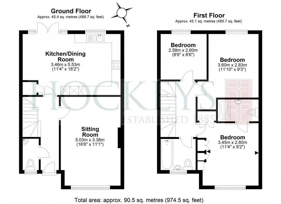 Floorplan for Red Admiral Street, Ely, CB7