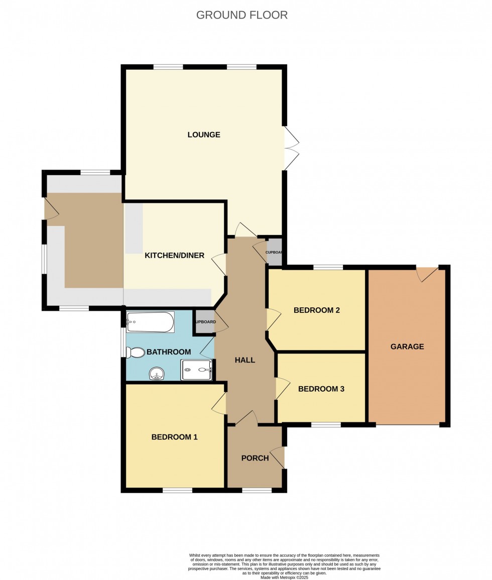 Floorplan for Kingsway, Wisbech, PE13