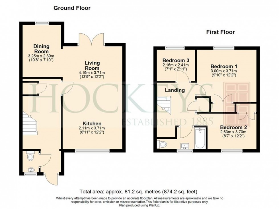 Floorplan for Coles Lane, Linton, CB21