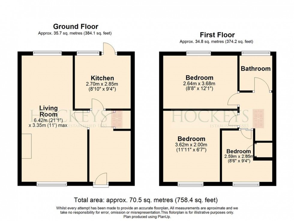 Floorplan for Wilson Way, Milton, CB24