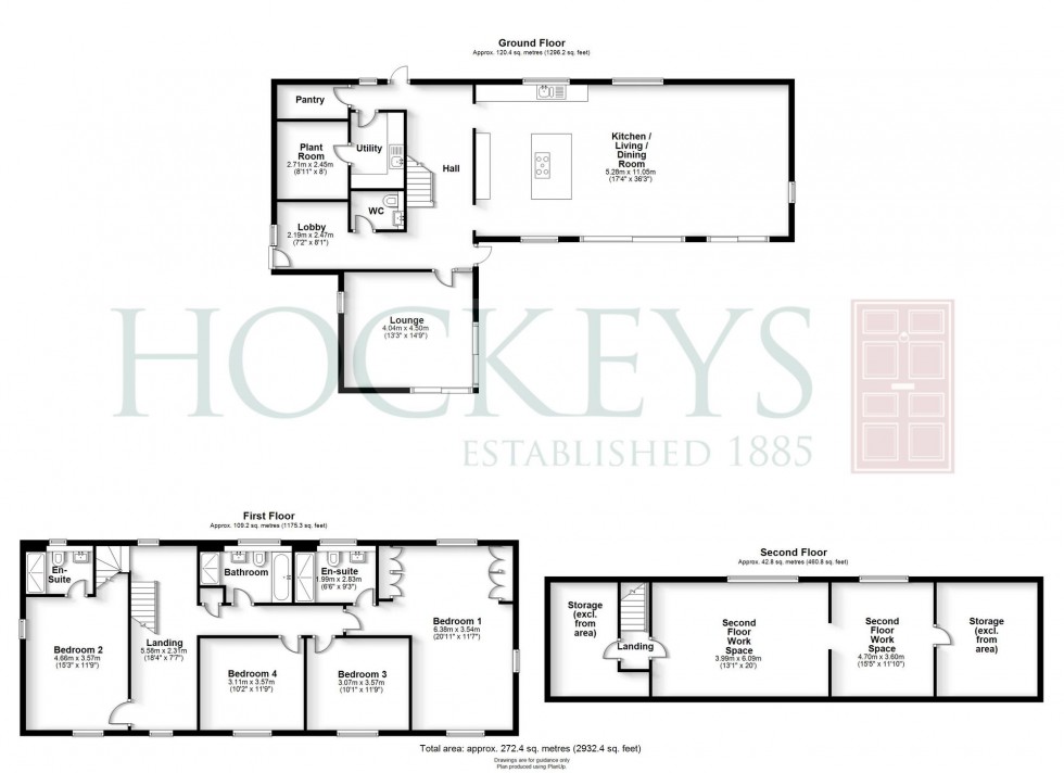 Floorplan for Springhill Road, Fen Drayton, CB24