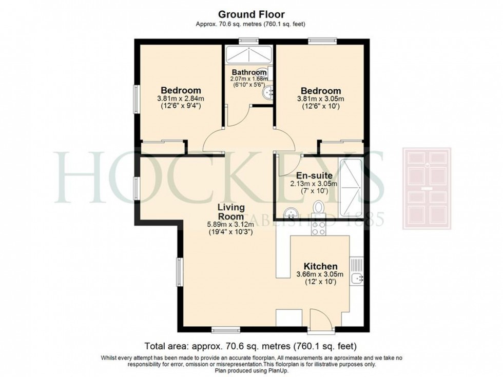 Floorplan for Fordham Road, Nowell Lodge Fordham Road, CB8