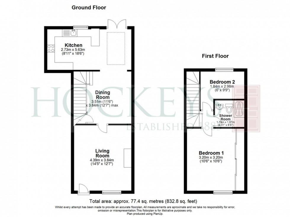 Floorplan for Fen End, Willingham, CB24